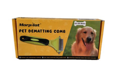 morpilot Hundebürste Katzenbürste, 12+23 Haustier Edelstahlkamm Entfernen von