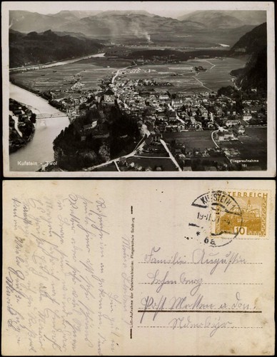 Ansichtskarte kufstein - ansichtskarte,