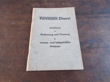 Farymann diesel Wartung