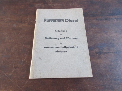 Farymann diesel wartung - diesel,