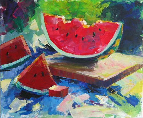 Original acryl gemälde - original,