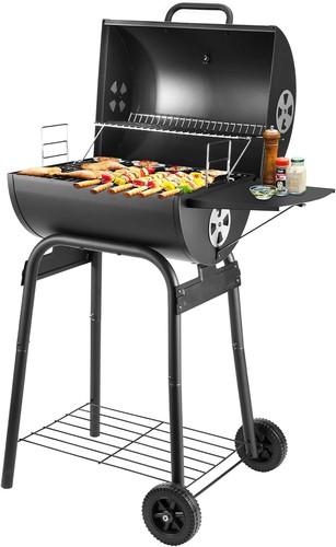 Holzkohlegrill grillwagen mit - holzkohlegrill,