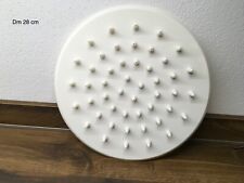 Tortentränkenteller Backhilfe, Platte zum Tränken von Torten und Kuchen Dm 28 cm