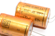 Elko kondensator roe egc - 2x, elko-kondensator