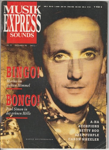 Musikexpress 12 1990 - ✪, #12/1990