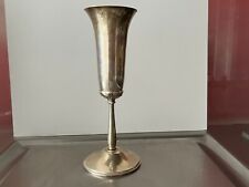 Champagnerkelch Sektkelch 925 Sterling Silber massiv Höhe 20,5cm ungereinigt