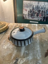 Vintage Denby Steinzeug Suppenwärmer mit Deckel - Made in England (1/2 Pint Kapazität)