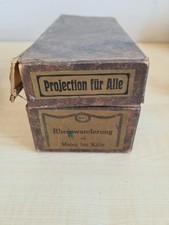 Historische Dias Projektion