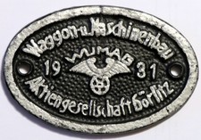 Wumag Fabrikschild.