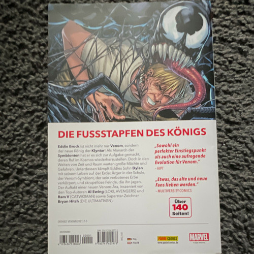 Panini comics venom erbe - venom:, des
