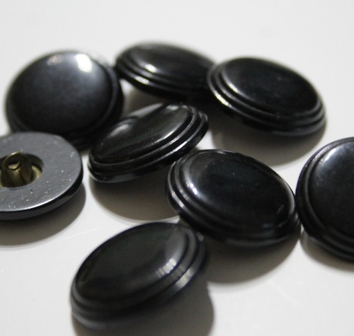 Schwarze knöpfe 19 mm - -, Ø