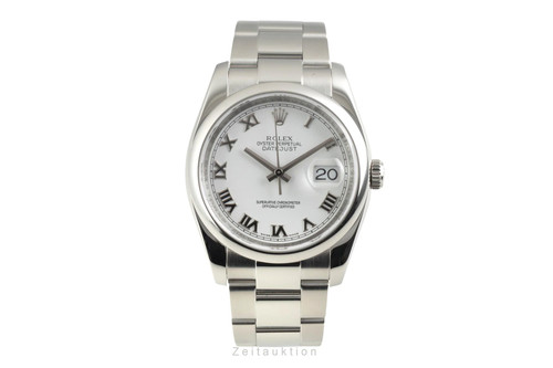 Rolex datejust white dial - 36,