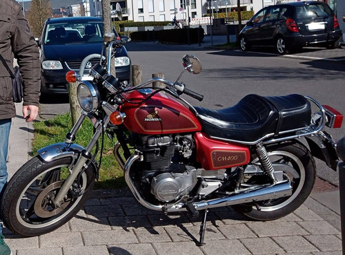 Oldtimer motorrad honda 400 - motorrad,