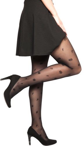 Fein strumpfhose mit - fein-strumpfhose, muster