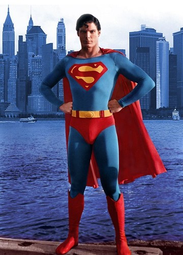 Supermen herren lederkombi - supermen,
