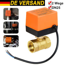 2 Wege Ventil Zonenventil Elektrisch Kugelventil DN25 1 Zoll Motorkugelhahn 230V