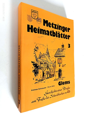Glems geschichte eines - glems,