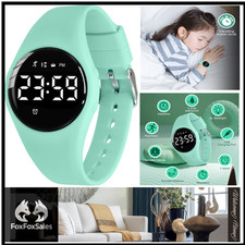 Silikon-Armbanduhr mit LED | Schrittzähler | 5 ATM-Wasserdicht