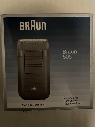 Braun micron 505 neu - braun, neu!!!
