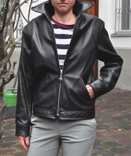 Pyrate style lederjacke leder - style,