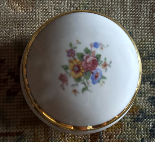 Limoges porzellan dose mit - limoges,