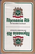 Skatspiel/Brauerei Rhenania Alt "Der besondere Geschmack"  (OVP)