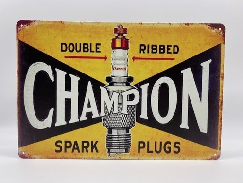 Blechschild champion 20x30cm - champion,