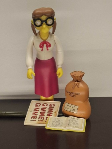 Simpsons wos action figure - wos,