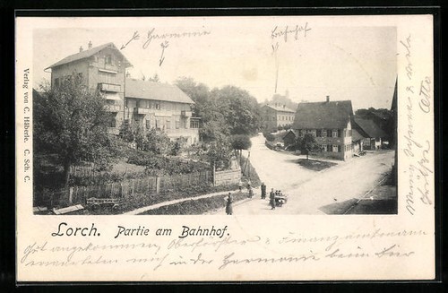 Ansichtskarte lorch - ansichtskarte,