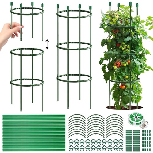 Tomaten rankhilfe gurkenturm - tomaten,