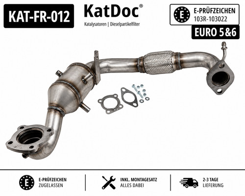 Katalysator ford fiesta vi - ford,