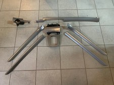 Dekorleisten Set alu-silber Audi a4 B6 8E1853189 8E1853190 8E0867409 8E0867410