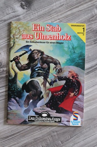 Dsa ein stab aus - dsa,, ulmenholz