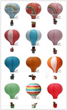 Heißluftballon Reispapier