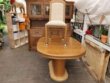 gebrauchte sehr gut Gehalte Schiebetisch mit 6 Stühle