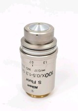 S Fluor 100x/ 0,5-1,30 Oil Iris oo/ 0,17 DLL WD 0,20  M25 Nikon Mikroskop