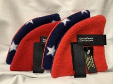 Reitermütze Ohrenwärmer rot