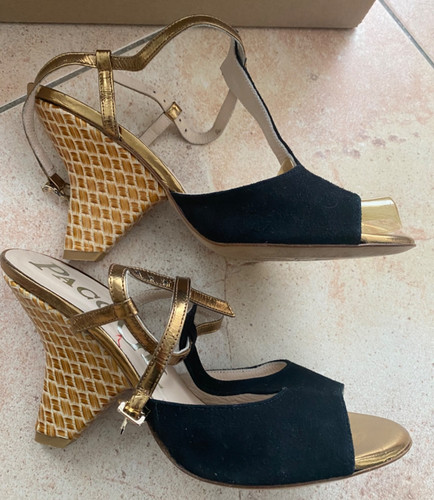 Edle high heels flechtdesign - high,