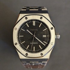 SEIKOAK Noir Black Tapisserie | NH35 Automatic | 40mm Octagonal Case | Sapphire