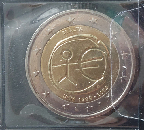 Malta euro gedenkmünze 2009 - malta,