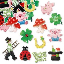 40 Stück Silvester Konfetti