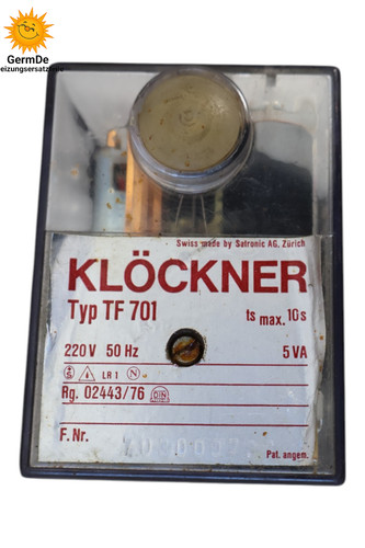 Klöckner satronic tf - klöckner,
