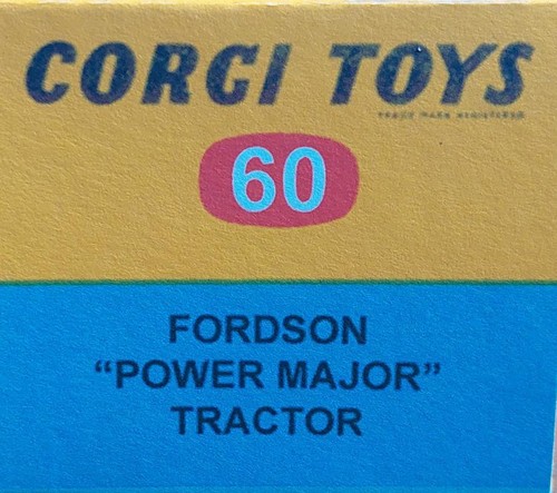 Corgi 60 fordson - corgi,