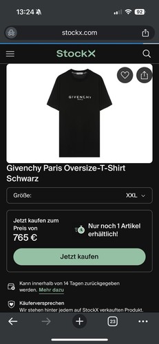 Givenchy paris oversize - givenchy,