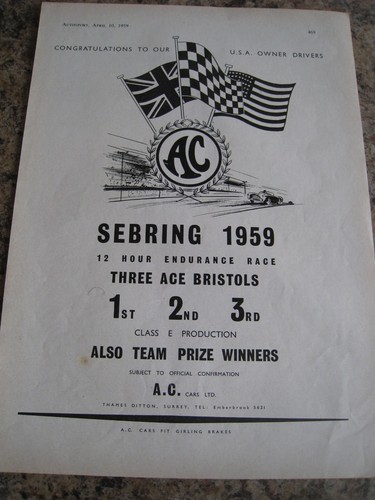 Sebring 1959 three - sebring,