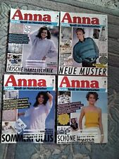 4x " Anna ",Burda Zeitschrift, Häkeln ,Stricken ,Basteln ,Handarbeiten, 