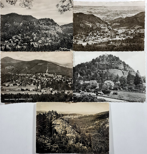 Ddr postkarten lot region - ddr,