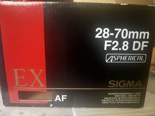 Sigma zoom objektiv 70mm - zoom-objektiv, 28-70mm