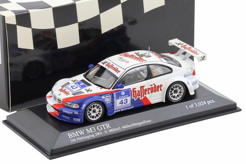 Minichamps bmw e46 gtr - bmw, m3