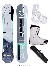 Snowboard mit bindung - mit,